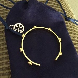 Special price today Tory Burch gold cuff bracelet
